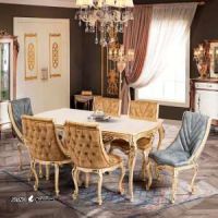 سرویس ناهار خوری تمام چوب راش