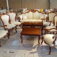 خرید مبل سلطنتی ۹ نفره مدل نگین اصفهان رهنان