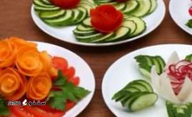 آموزش میوه آرایی / سفره آرایی / خیابان سهروردی / اصفهان 