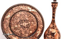 هدیه-صنایع-دستی-مسی-الماس-تراش-کد-GS-07