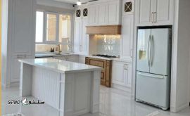ساخت کابینت نئوکلاسیک / رهنان / اصفهان