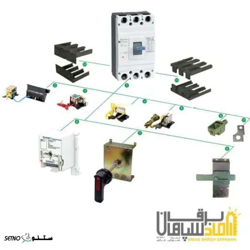 کنتاکت کمکی قابل تنظیم چینت  سری NM1 - عسلویه