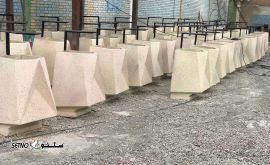 سطل زباله بتنی اصفهان