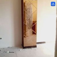 هزینه نصب آینه دکوراتیو لوزی رنگ برنز / رهنان