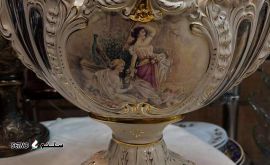 کشکول گل برجسته دراصفهان