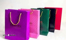 خرید ساک دستی _ بگ شاپ متالایز طلاکوب در اصفهان