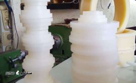 قطعه پلی اتیلن دستگاه دوک نساجی