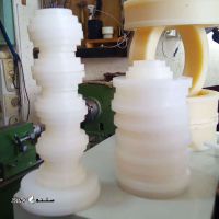 قطعه پلی اتیلن دستگاه دوک نساجی