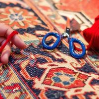 رفوگری قالی دستباف ایرانی نایین اصفهان