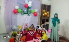 نمایشنامه ننه سرما /نمایش شب یلدا /گروه دخترانه فرشته ها/مسجد فرشته