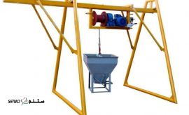 تعمیر بالابر ساختمانی در محل ابزار بتن کن بیدرام اصفهان